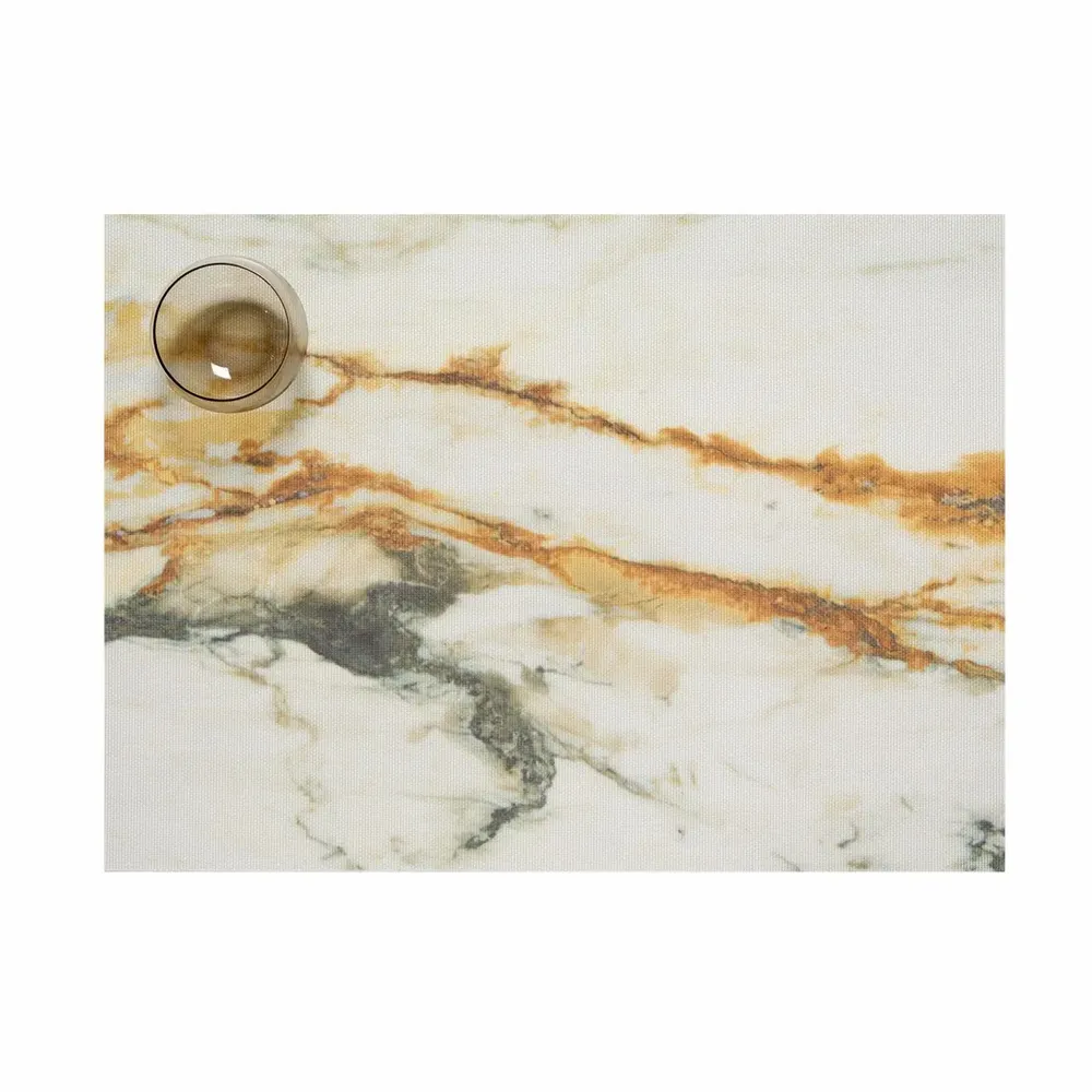 Tapis contemporains - Set de table et tapis MARBLE - CHILEWICH