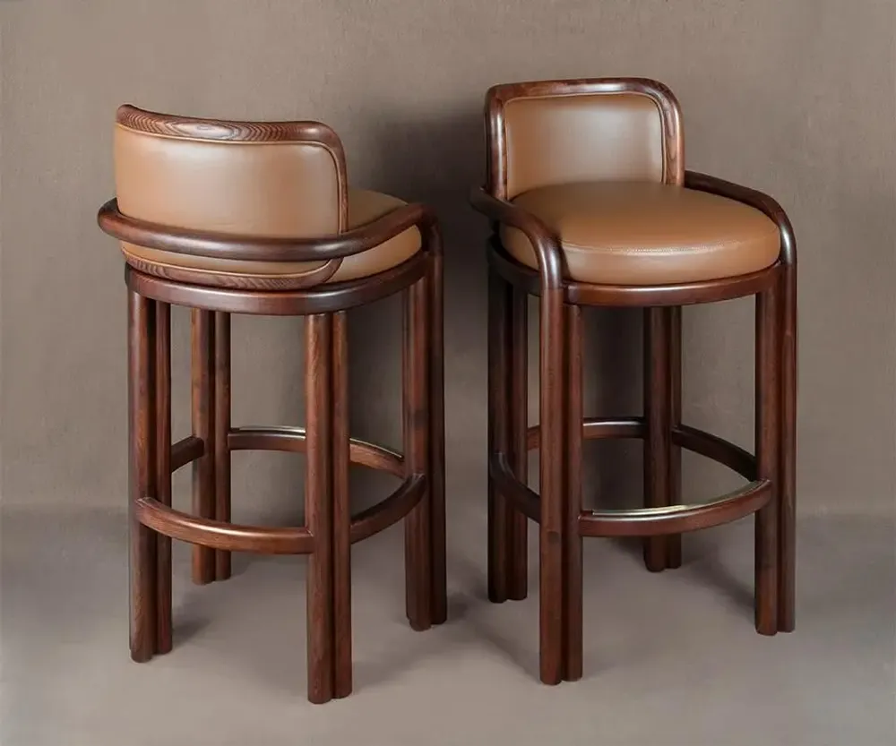 Chaises - James Bar Chair Handmade by Wood Tailors Club - WOOD TAILORS CLUB