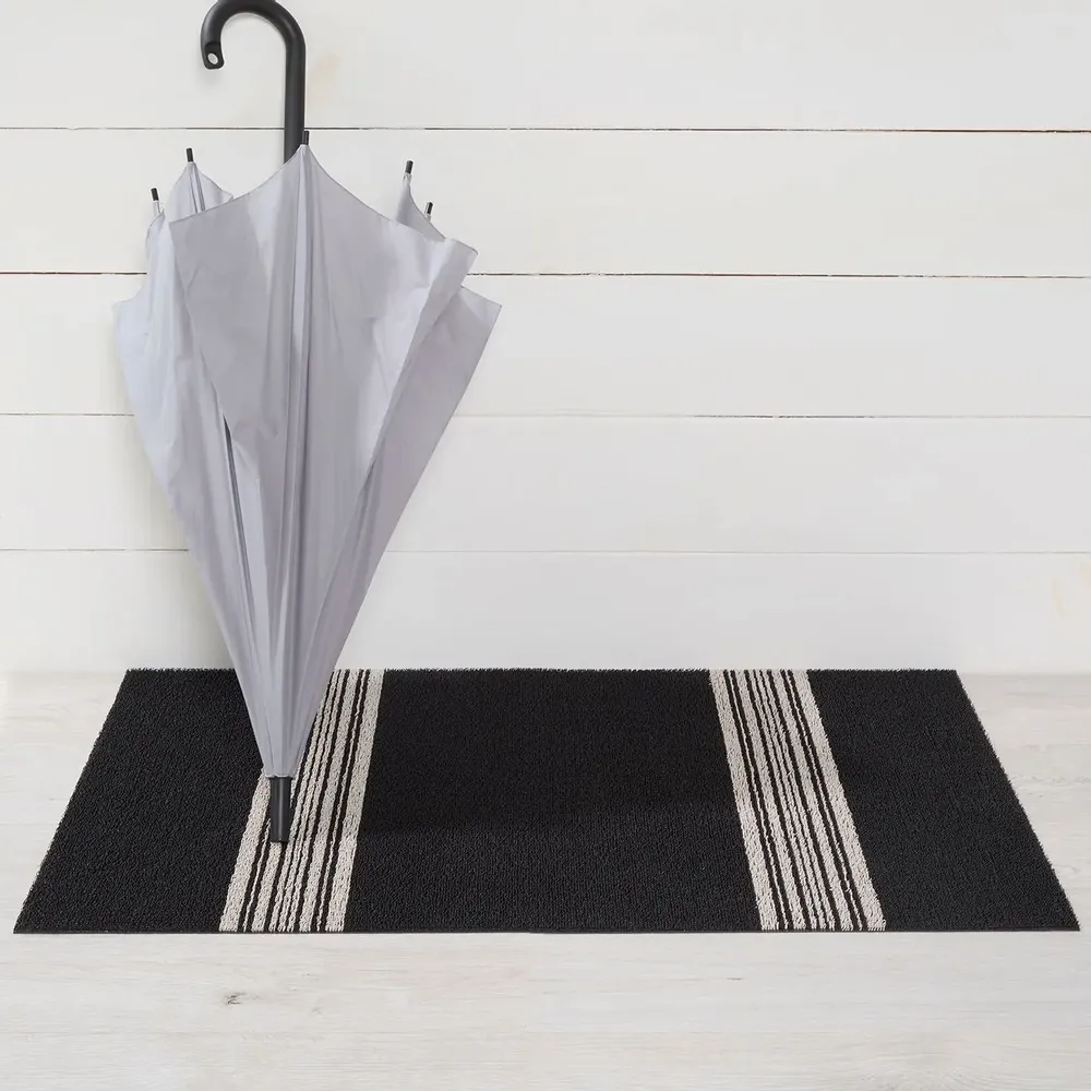 Contemporary carpets - REALY STRIPE Doormat - CHILEWICH