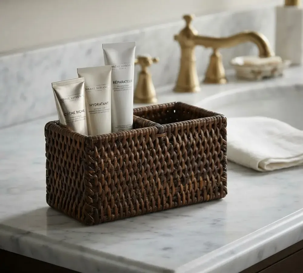 Plateaux - Collection Rotin Marron - BAOLGI
