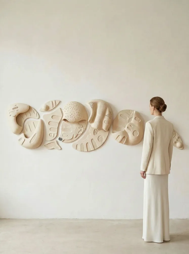 Tableaux - Vestige - SIHAM DJEBBAR CERAMICS