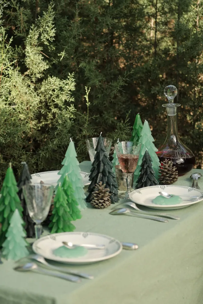 Objets de décoration - Bougie "Sapin" - CIERGERIE DES PREMONTRES