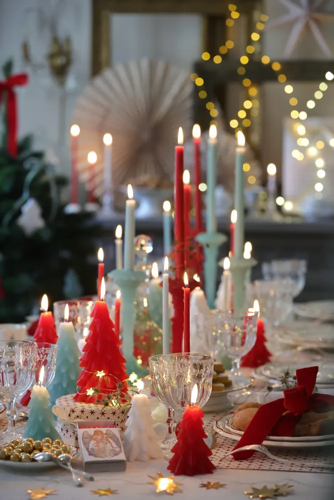 Objets de décoration - Bougie "Sapin" - CIERGERIE DES PREMONTRES