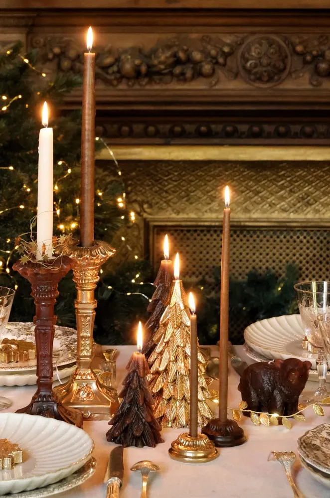 Objets de décoration - Bougie "Sapin" - CIERGERIE DES PREMONTRES