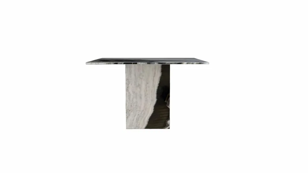 Lawn tables - Dining Tables -120X120X75 cm - Carrera - Marbre Panda - STONE VALLEY