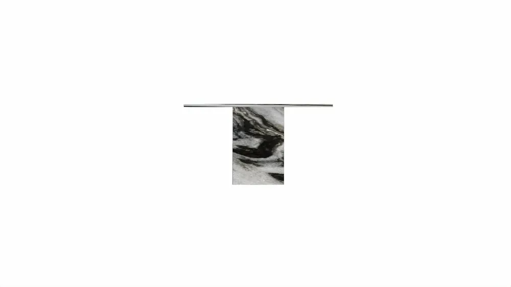 Tables de jardin - Table basse - 70X70X40cm - Carrera - Marbre Panda - STONE VALLEY
