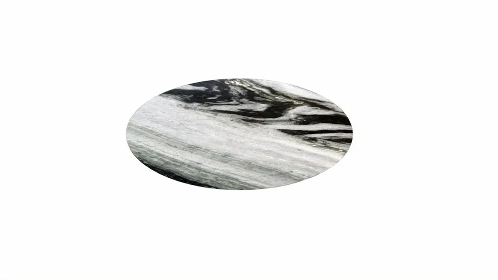Tables de jardin - Tables à manger - 200X100X75 cm - Valleyra - Marbre Panda - STONE VALLEY