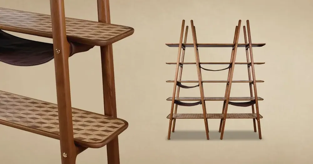 Bookshelves - Blake Bookcase Handmade by Wood Tailors Club - WOOD TAILORS CLUB