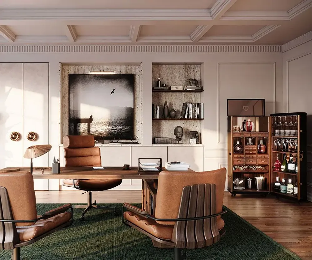 Lits - Bowmore Bar Cabinet Handmade by Wood Tailors Club - WOOD TAILORS CLUB