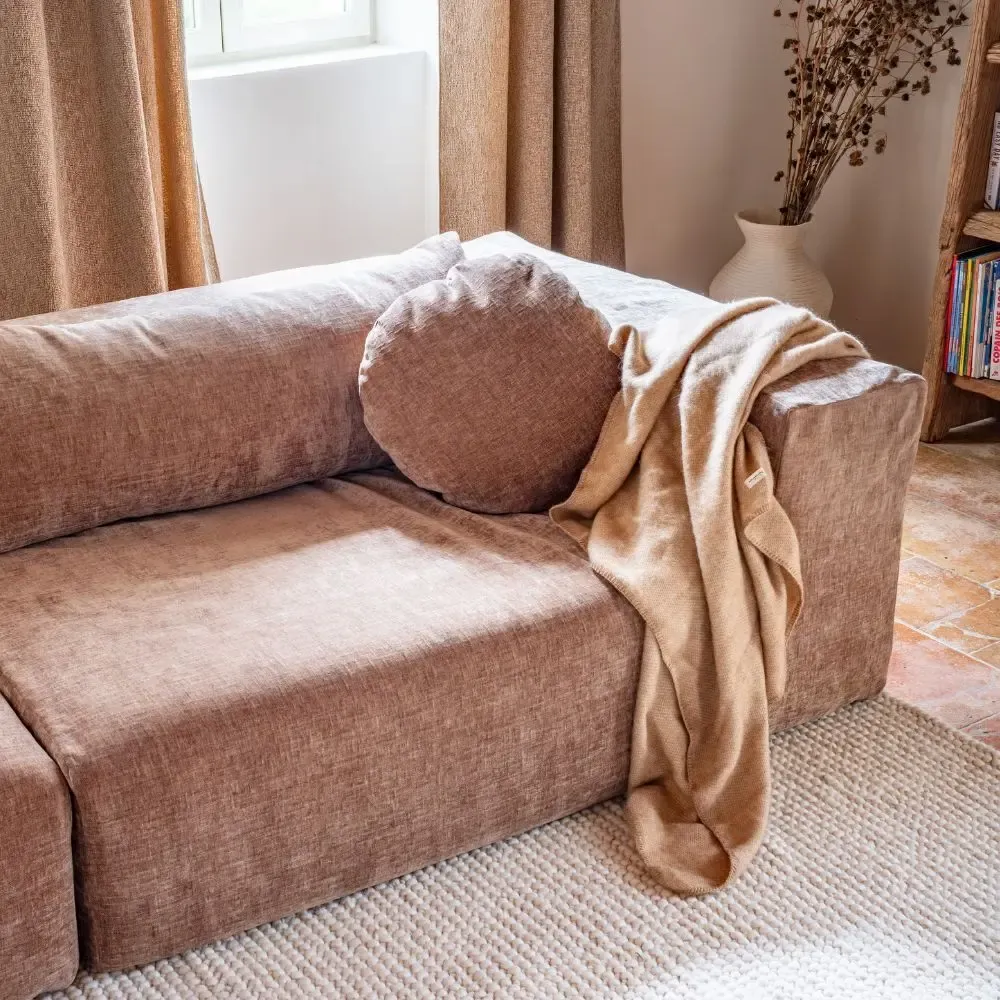 Sofas - FAMILY - 4-seater velvet sofa 320 x 130 cm - BED AND PHILOSOPHY - ÂME PHILO
