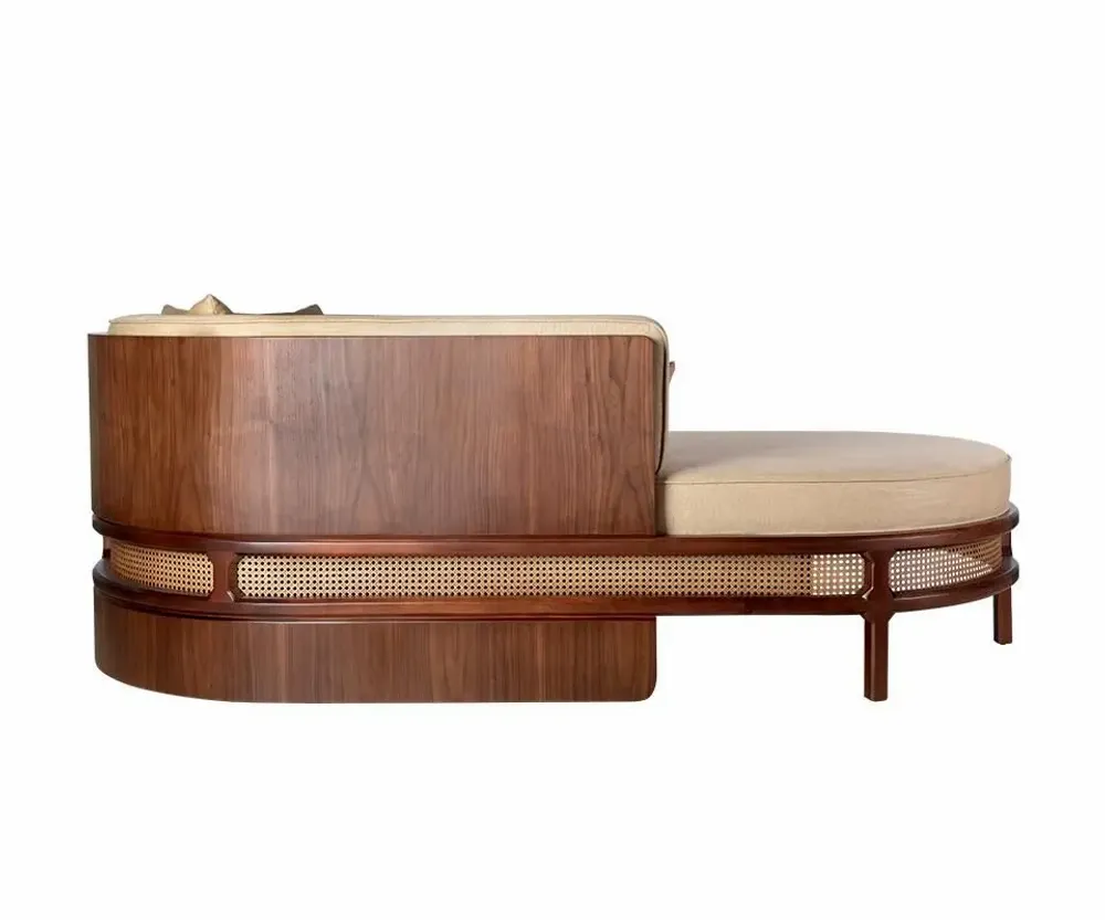 Lounge chairs - Brooks Chaise Longue Handmade by Wood Tailors Club - WOOD TAILORS CLUB