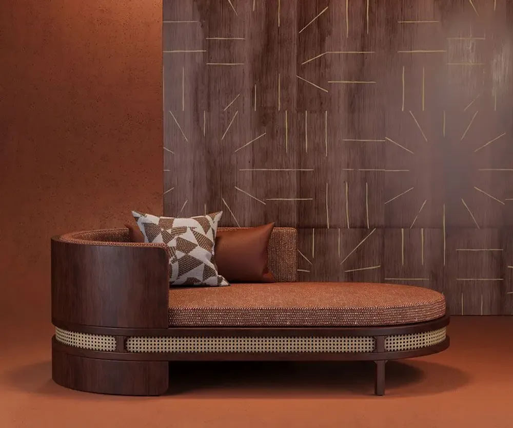 Lounge chairs - Brooks Chaise Longue Handmade by Wood Tailors Club - WOOD TAILORS CLUB