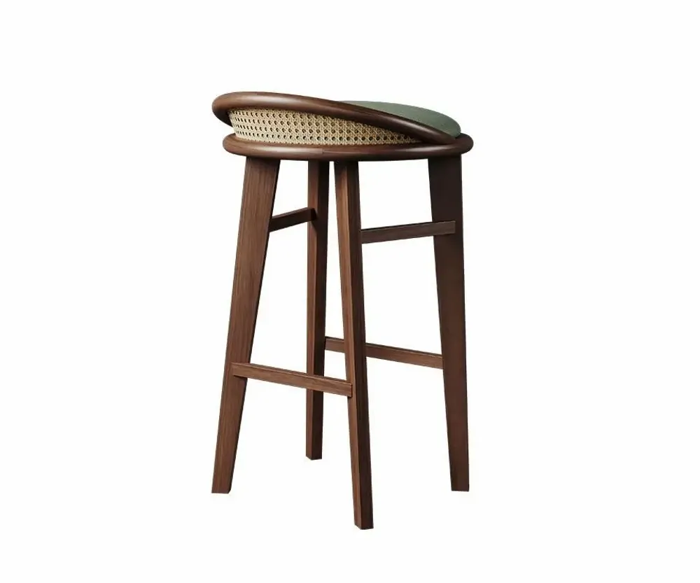 Tabourets - Brummell Bar Stool Handmade by Wood Tailors Club - WOOD TAILORS CLUB