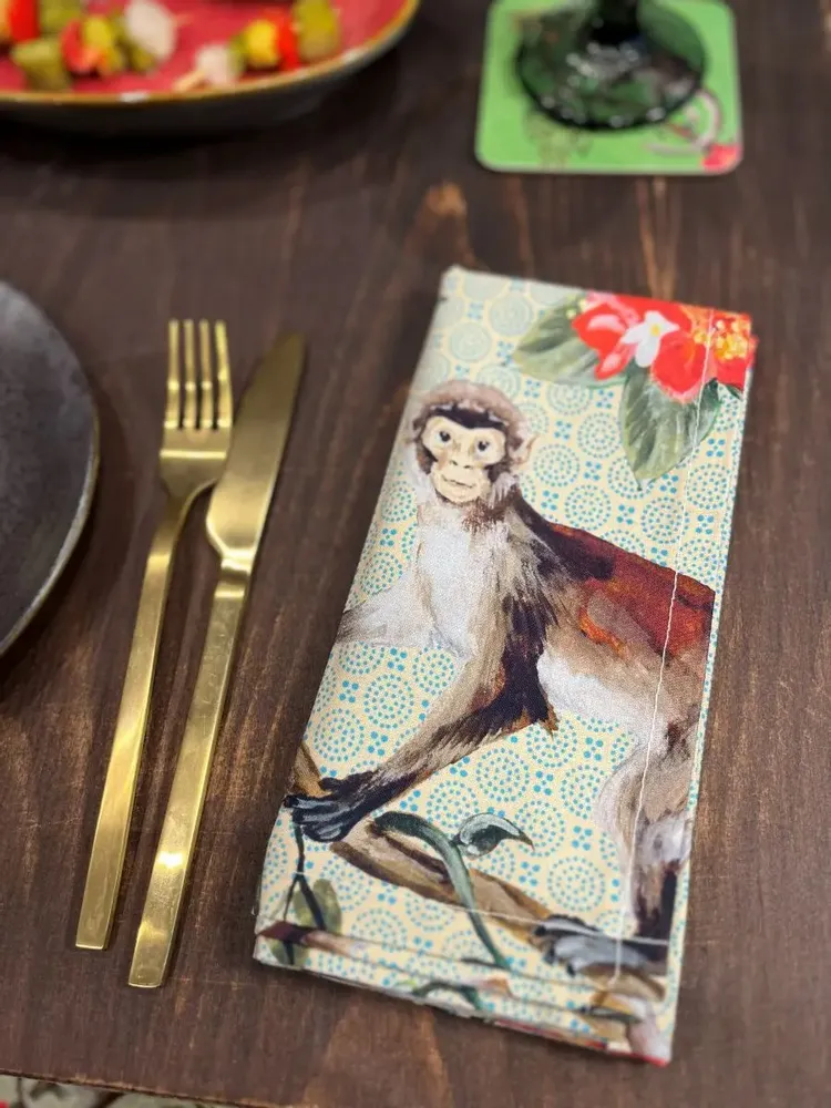 Serviettes - Serviette en forme de singe - ZOOH