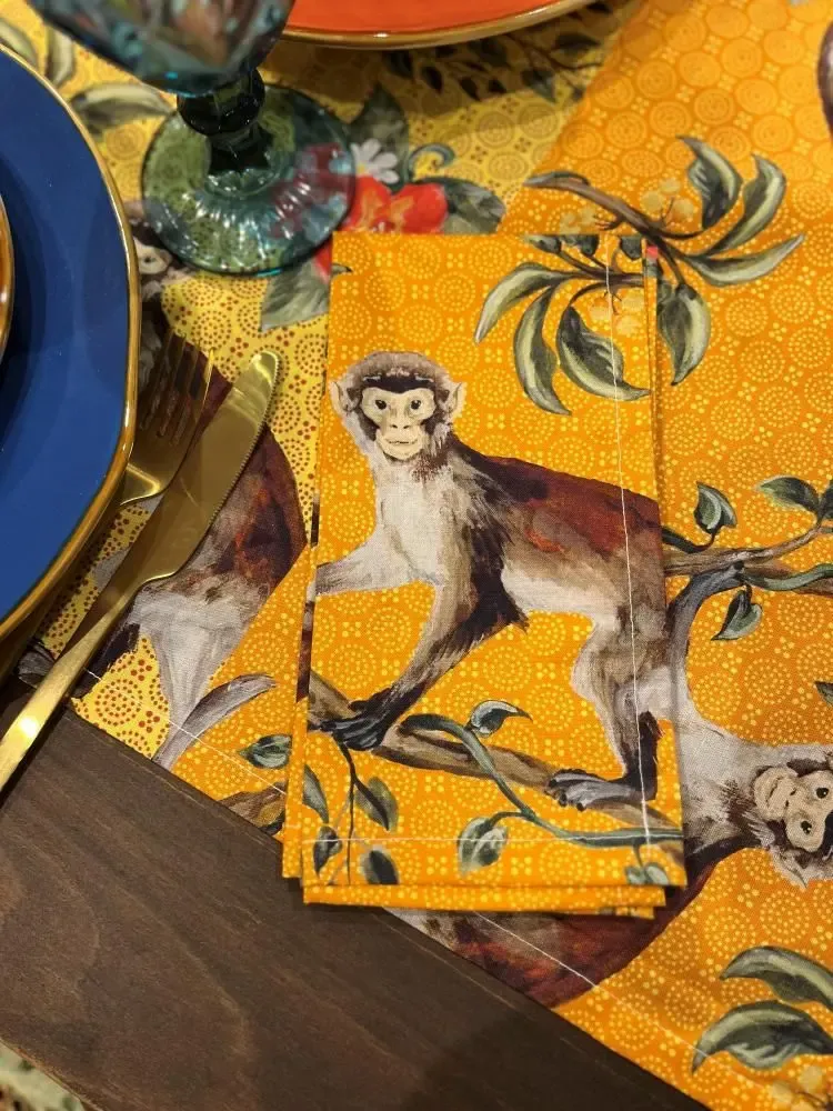 Serviettes - Serviette en forme de singe - ZOOH