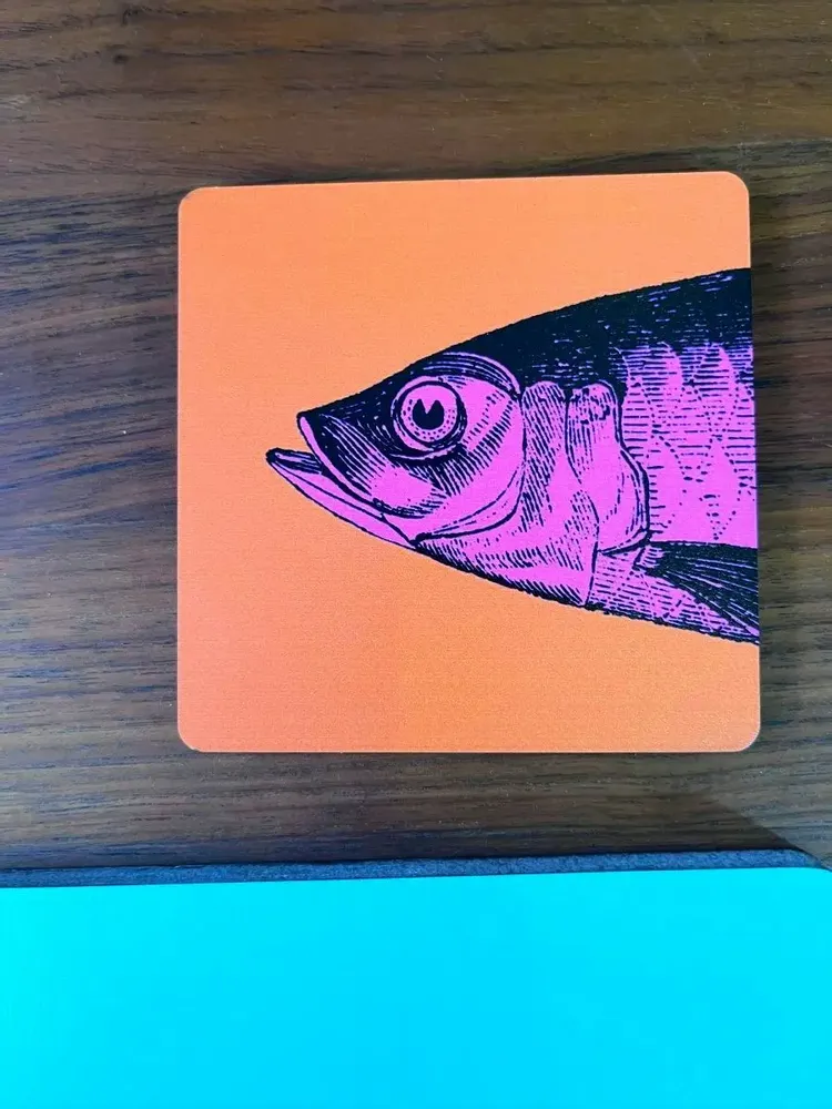 Dessous de plat - Sous-verre à sardines - ZOOH