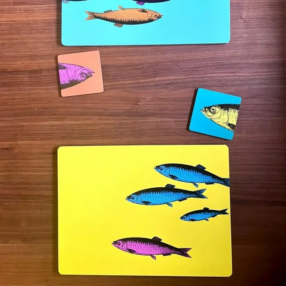 Dessous de plat - Sous-verre à sardines - ZOOH