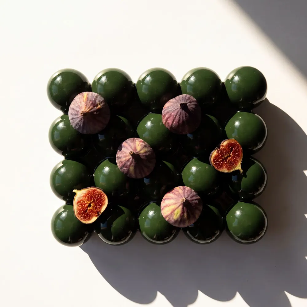 Platter and bowls - STILL LIFE Bowl - Forest Green - HOUBI