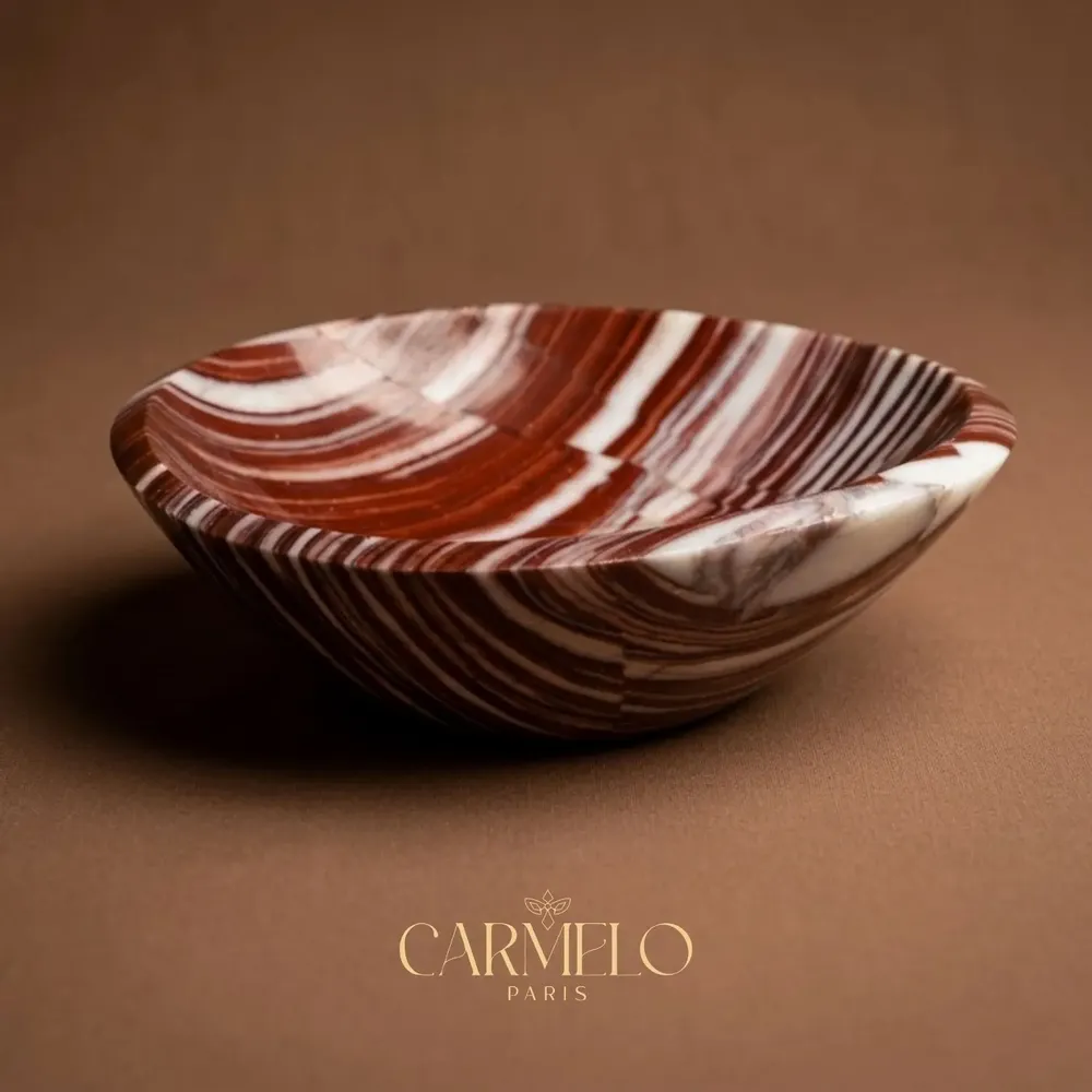 Decorative objects - Decorative Jasper stone bowl - CARMELO PARIS