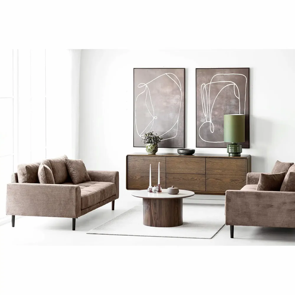Buffets - Buffet Darwin, chêne, brun foncé, 180x45x75 cm - HOUSE NORDIC