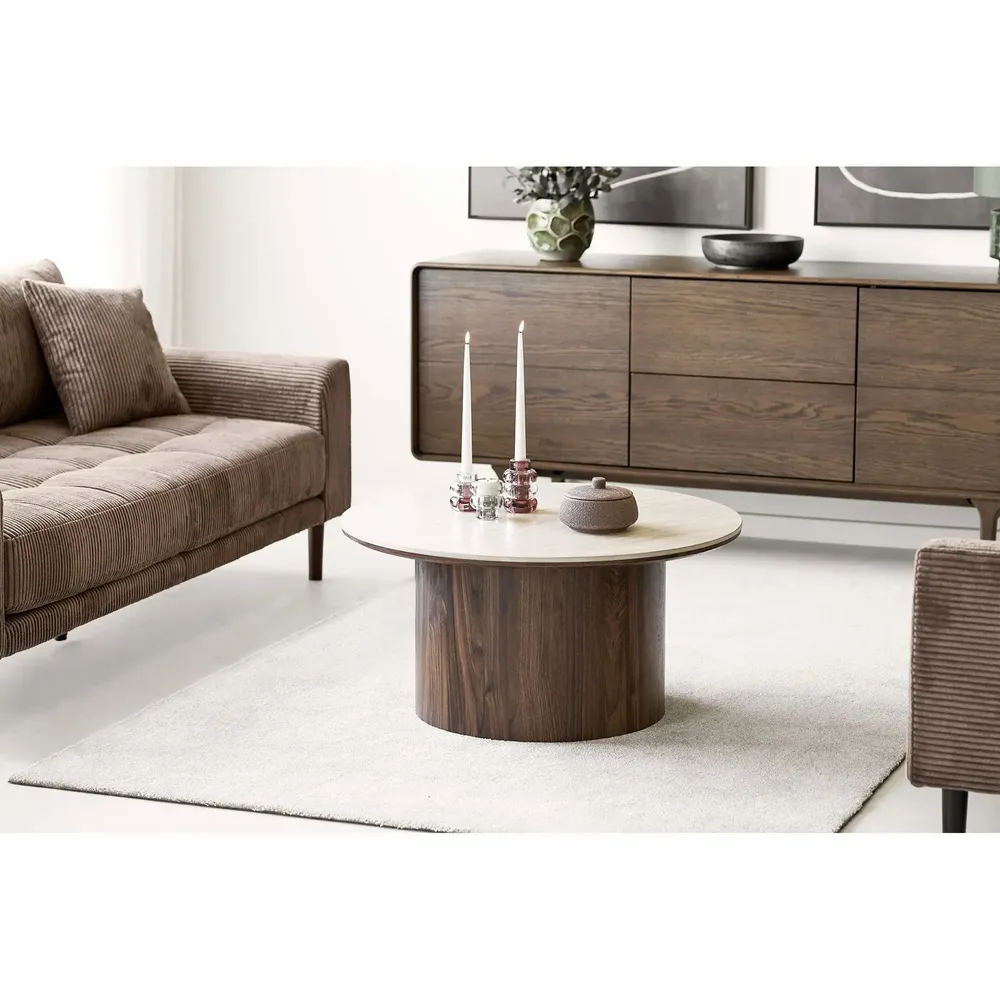 Buffets - Buffet Darwin, chêne, brun foncé, 180x45x75 cm - HOUSE NORDIC