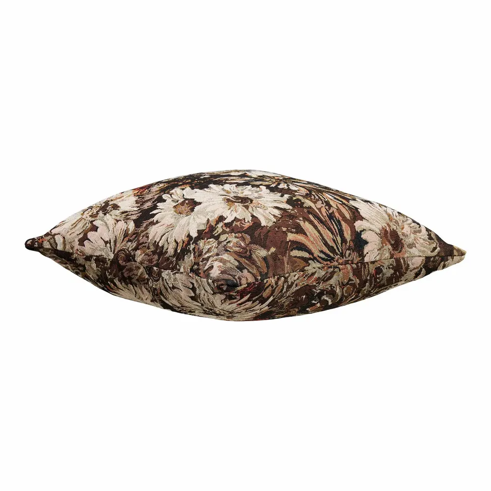Coussins - Nadi Cushion, marron/beige, 45x45 cm - HOUSE NORDIC