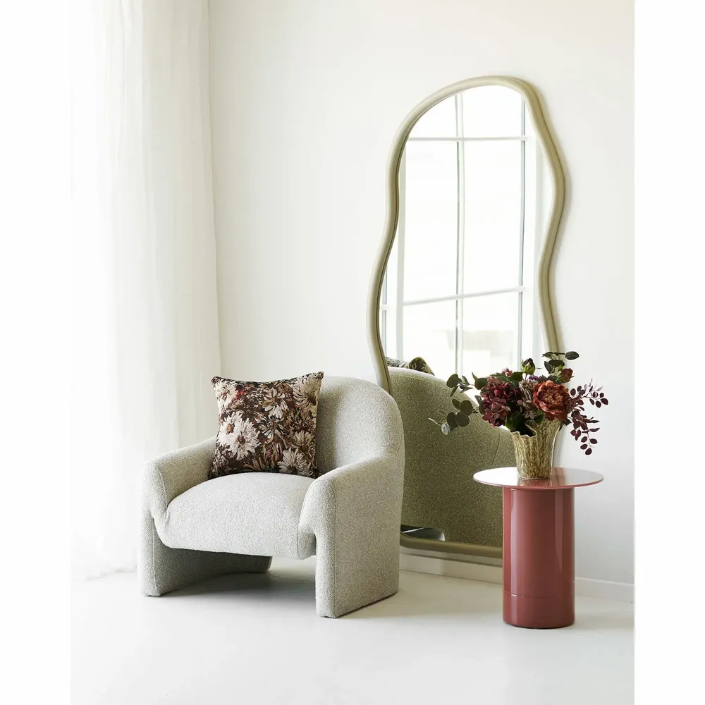 Coussins - Nadi Cushion, marron/beige, 45x45 cm - HOUSE NORDIC