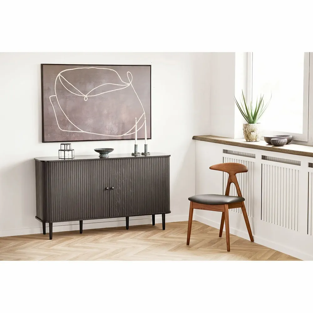 Photos d'art - Estampe Apia Canvas, toile, brun foncé, n°2, 80x120 cm - HOUSE NORDIC
