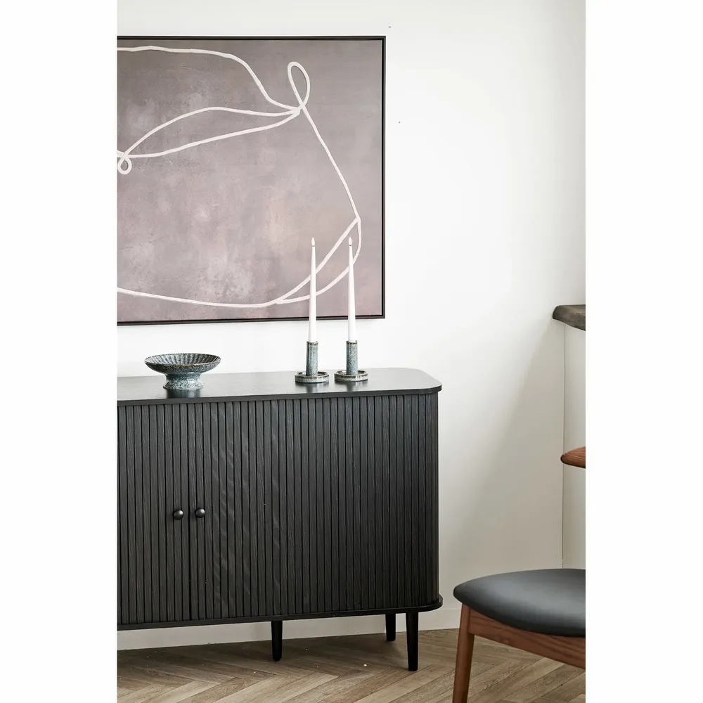 Photos d'art - Estampe Apia Canvas, toile, brun foncé, n°2, 80x120 cm - HOUSE NORDIC