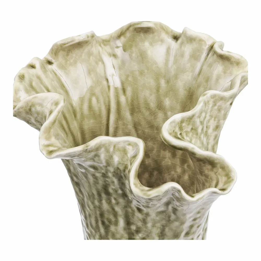 Vases - Vase, céramique, sable sombre, ø22x23,5 cm - HOUSE NORDIC