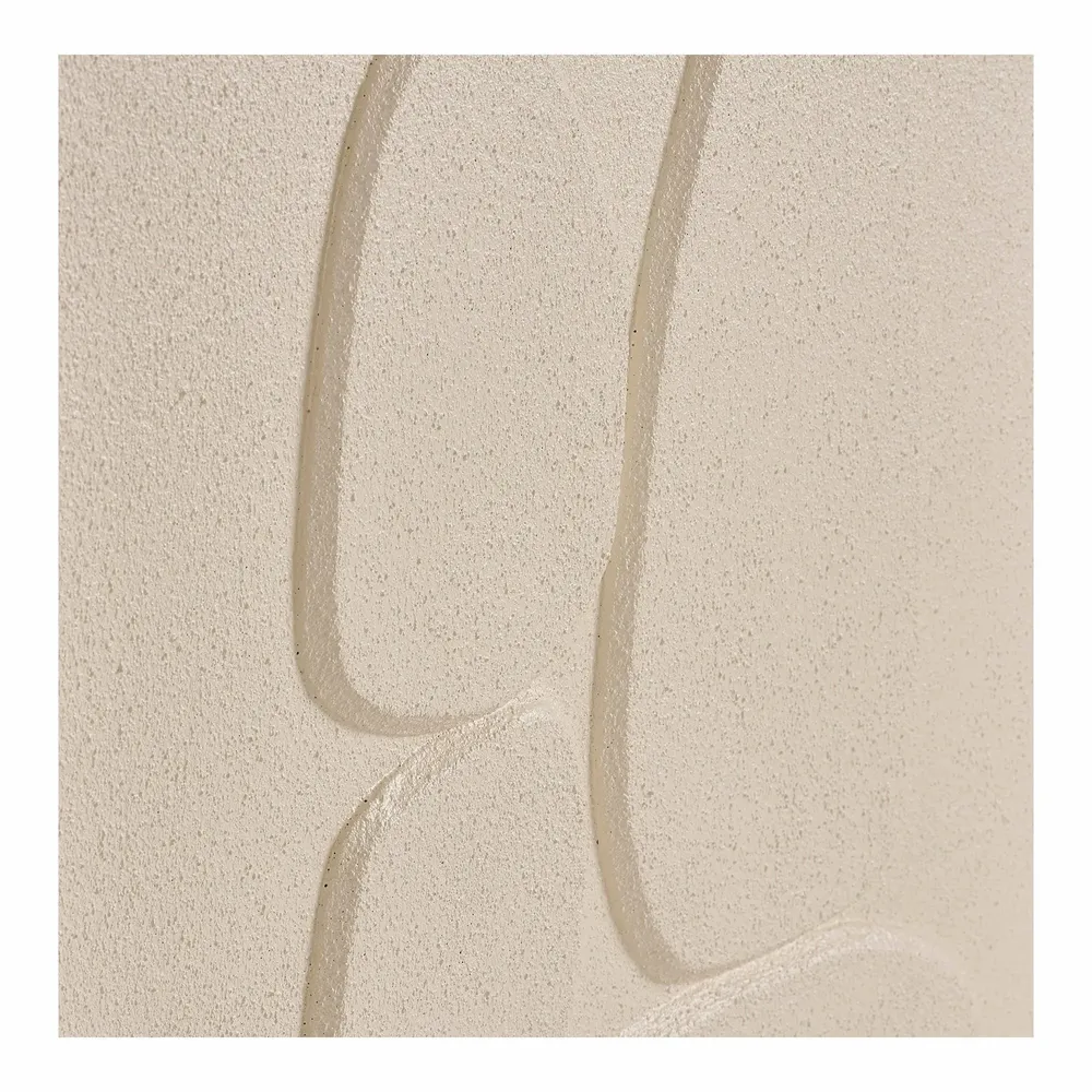 Art photos - Victoria Relief wall decoration, beige, No.2, 60x120 cm - HOUSE NORDIC