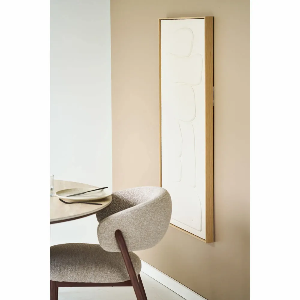 Art photos - Victoria Relief wall decoration, beige, No.2, 60x120 cm - HOUSE NORDIC