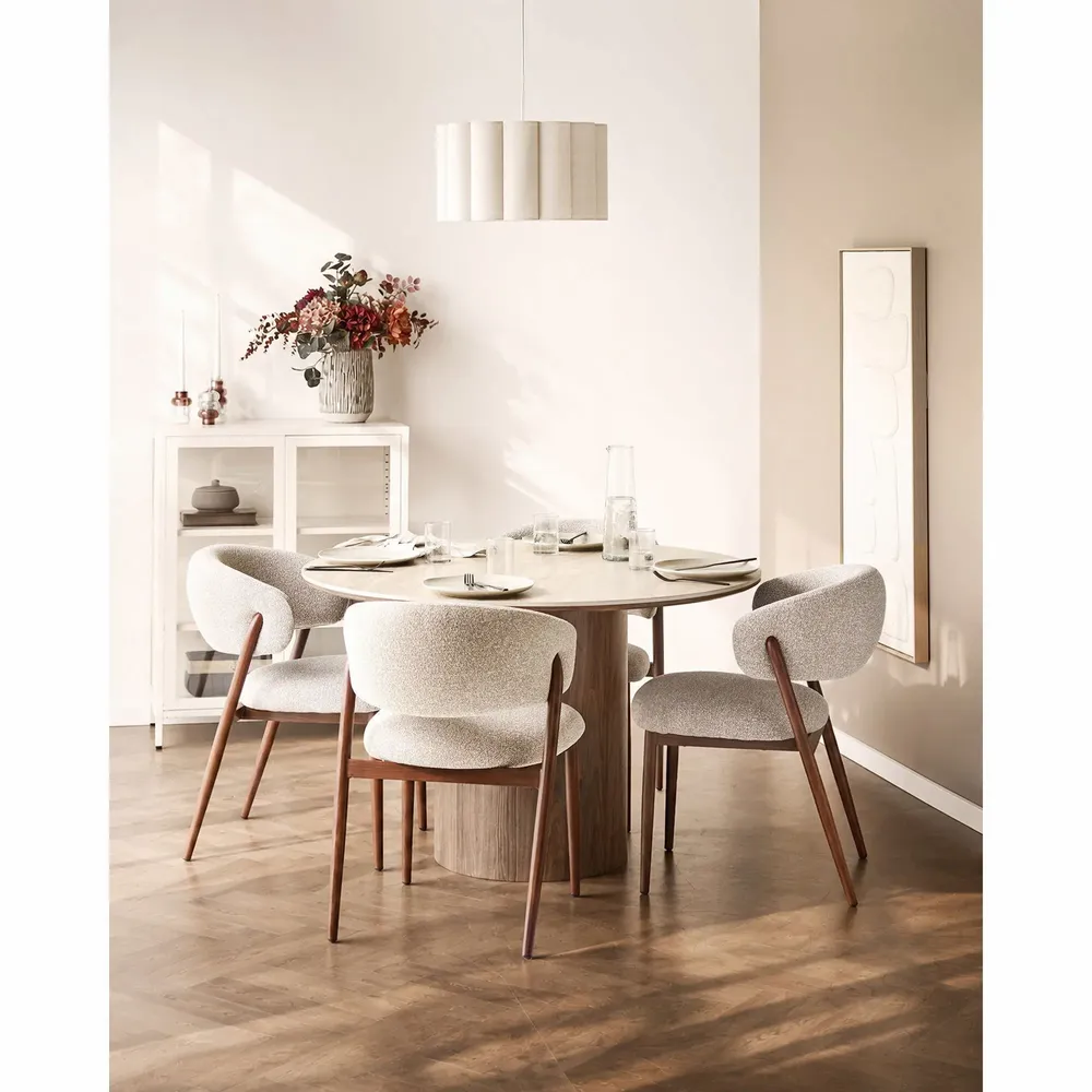 Art photos - Victoria Relief wall decoration, beige, No.2, 60x120 cm - HOUSE NORDIC