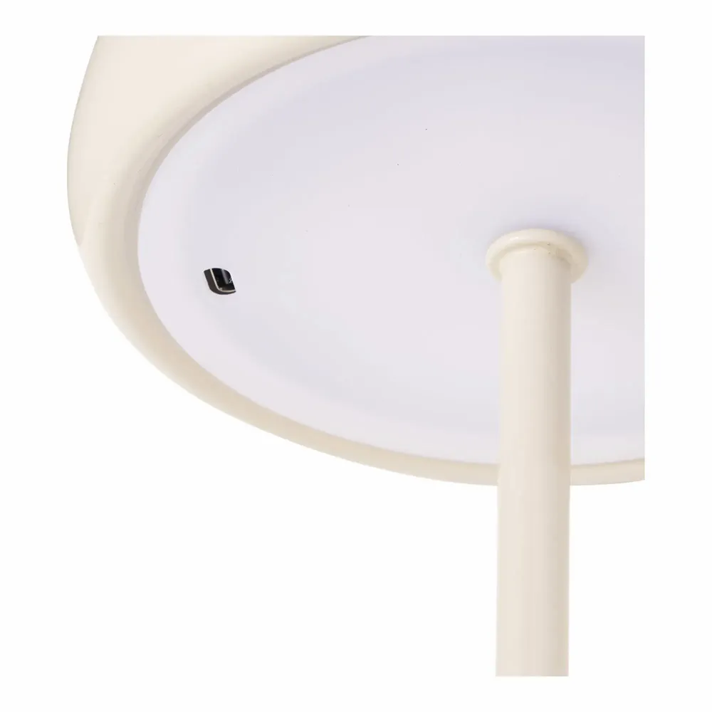 Table lamps - Margate Table lamp, metal, rechargeable, beige, ø13 cm - HOUSE NORDIC