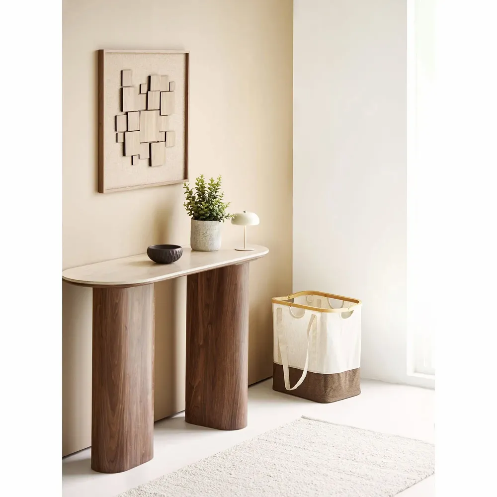 Table lamps - Margate Table lamp, metal, rechargeable, beige, ø13 cm - HOUSE NORDIC