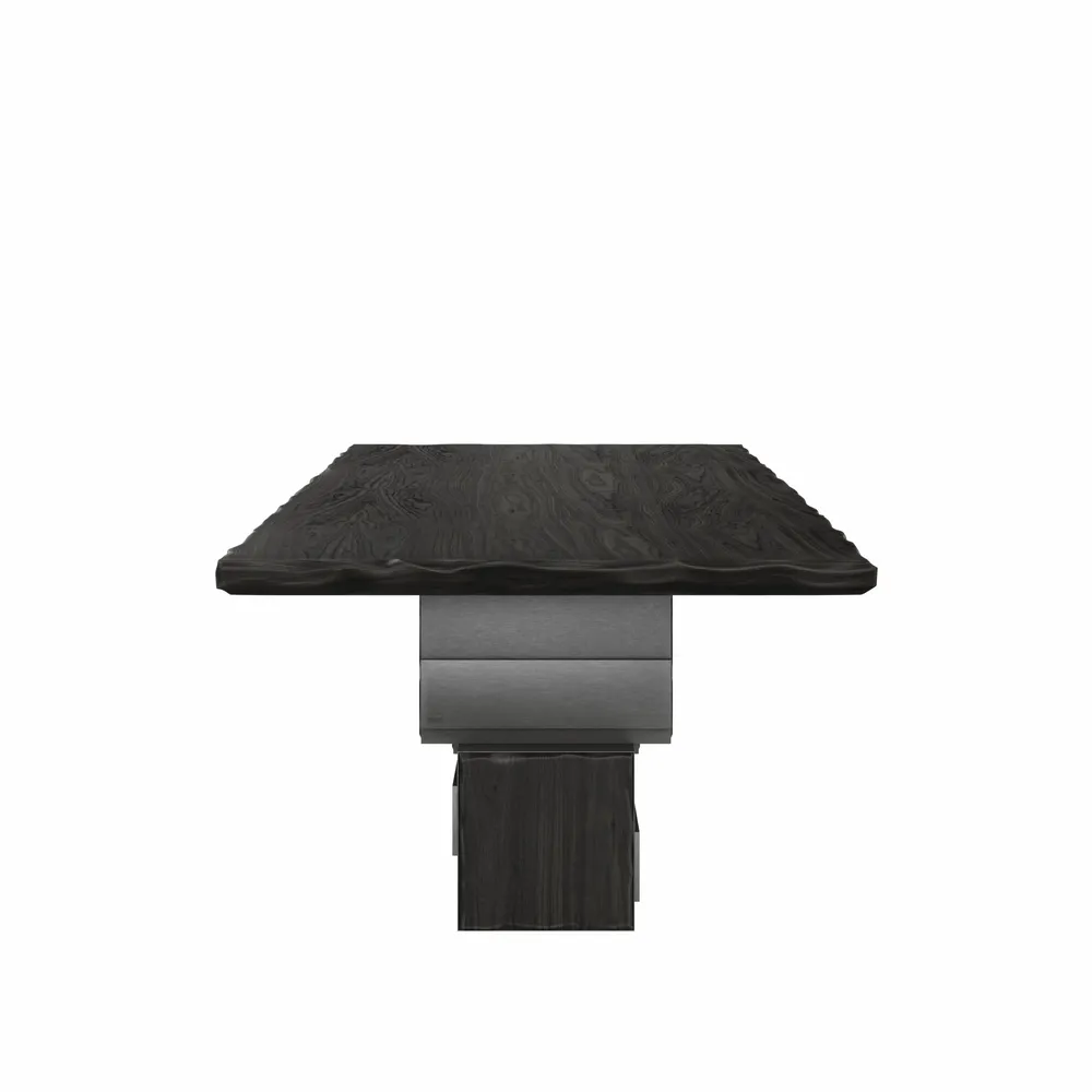 Dining Tables - Anthracite Dining Table Handmade by Porus Studio - PORUS STUDIO