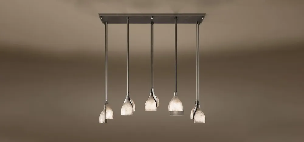 Hanging lights - Foundry I Suspension Lamp Handmade by Porus Studio - PORUS STUDIO