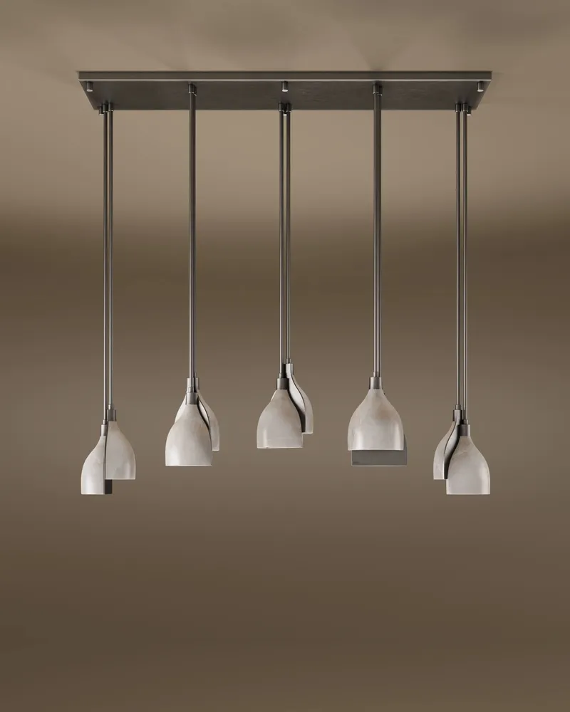 Hanging lights - Foundry I Suspension Lamp Handmade by Porus Studio - PORUS STUDIO
