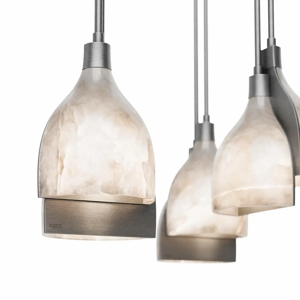 Hanging lights - Foundry II Suspension Lamp Handmade by Porus Studio - PORUS STUDIO