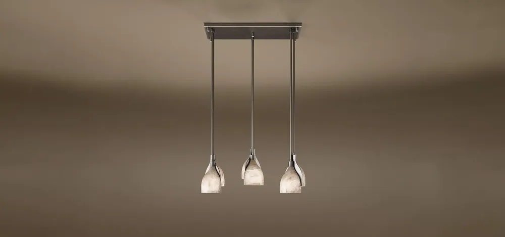 Hanging lights - Foundry II Suspension Lamp Handmade by Porus Studio - PORUS STUDIO