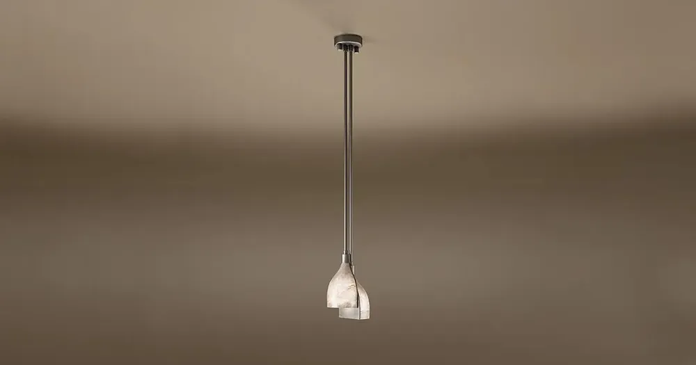 Hanging lights - Foundry Pendant Lamp Handmade by Porus Studio - PORUS STUDIO