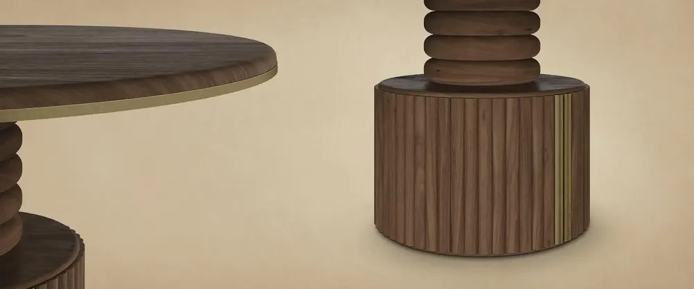 Dining Tables - Stuart I Dining Table Handmade by Wood Tailors Club - WOOD TAILORS CLUB