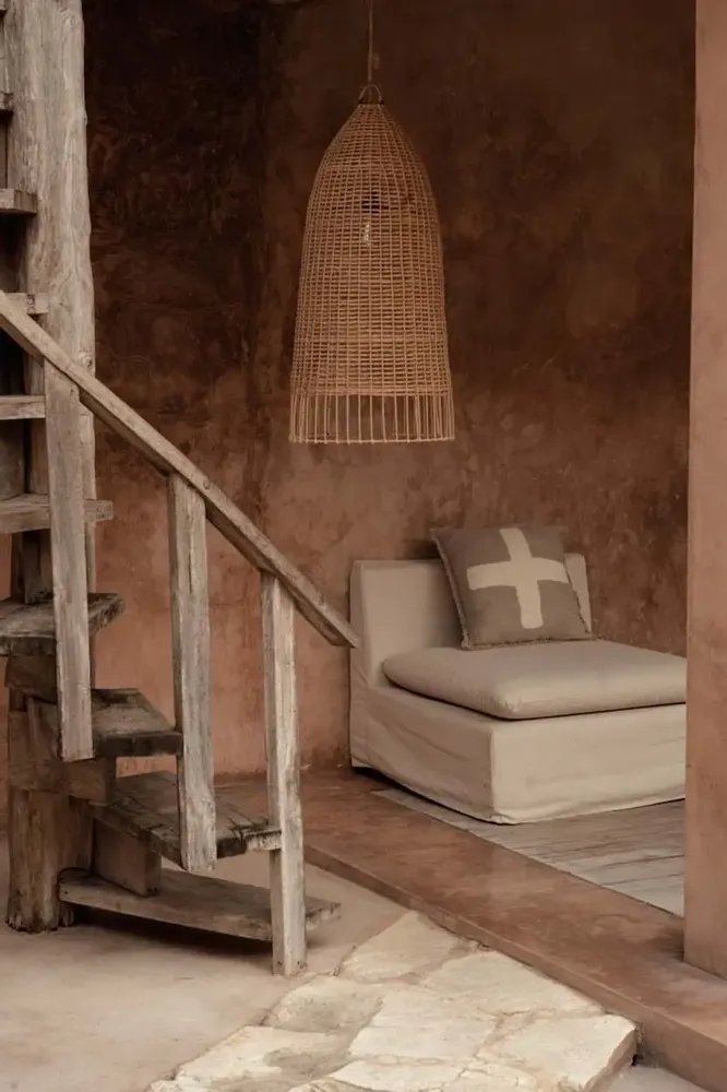 Abat-jours - La Suspension Elba - Naturel - L - BAZAR BIZAR LIVING