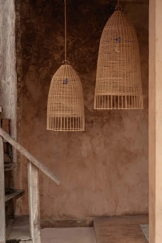 Abat-jours - La Suspension Elba - Naturel - L - BAZAR BIZAR LIVING