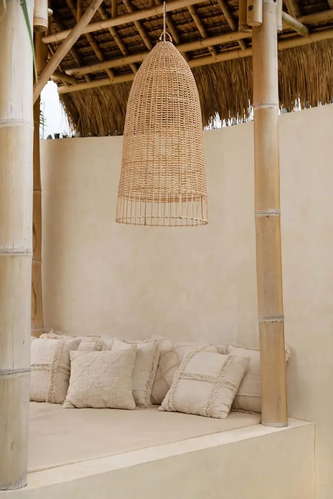 Abat-jours - La Suspension Elba - Naturel - L - BAZAR BIZAR LIVING