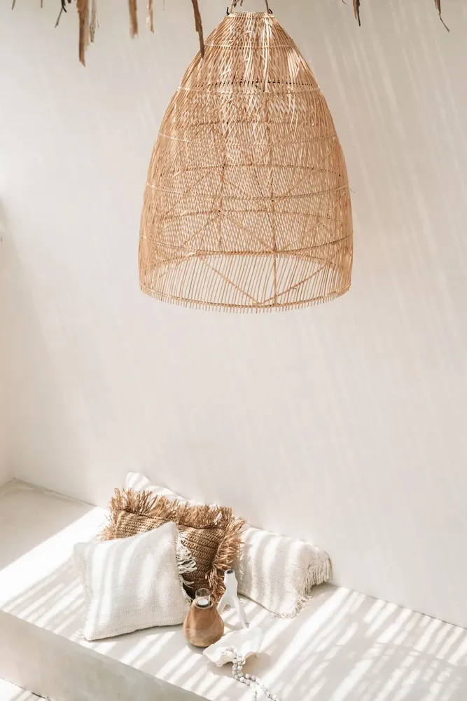 Abat-jours - La Suspension Twister - Naturel - M - BAZAR BIZAR LIVING