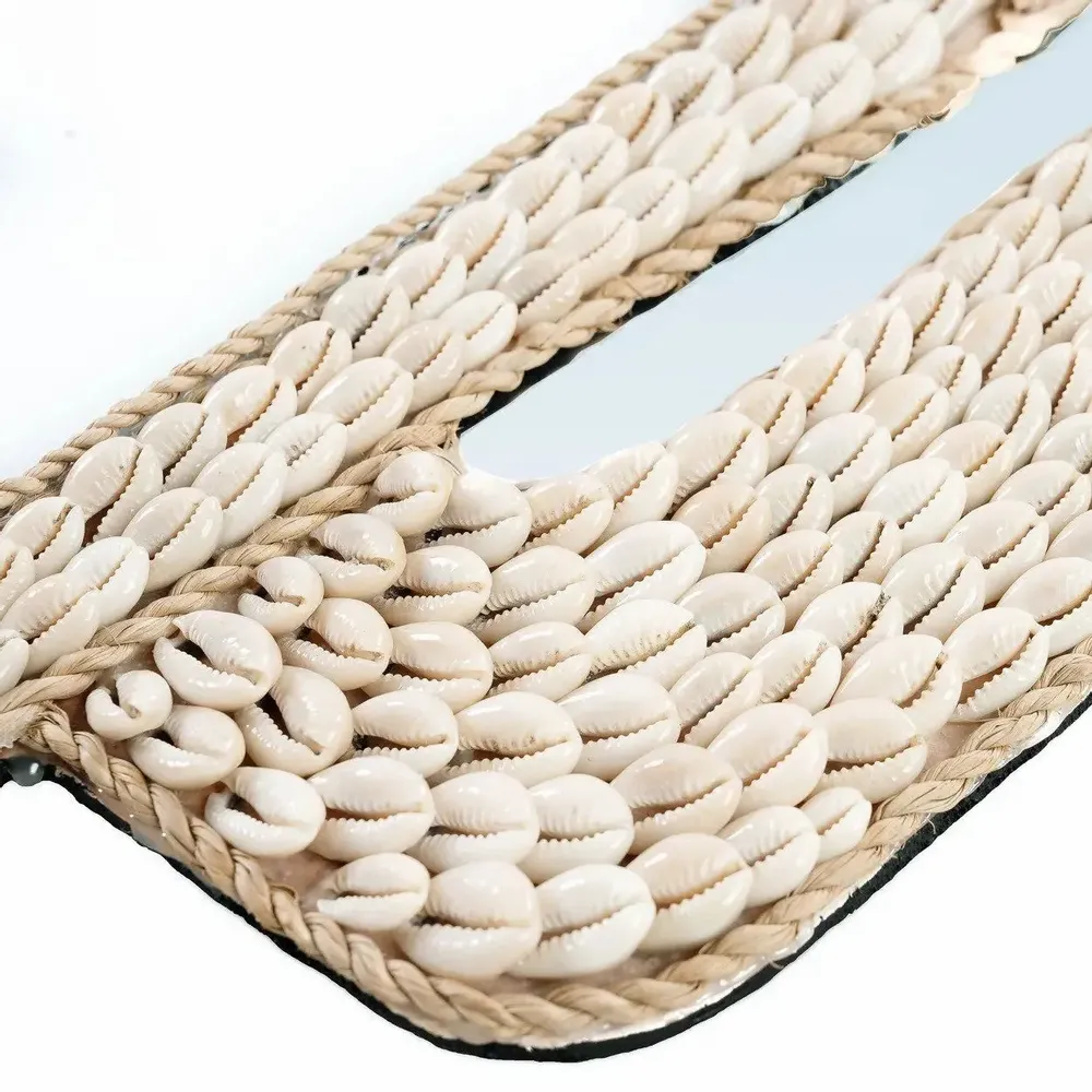 Miroirs - Le Cactus Shell Miroir - Blanc - BAZAR BIZAR LIVING