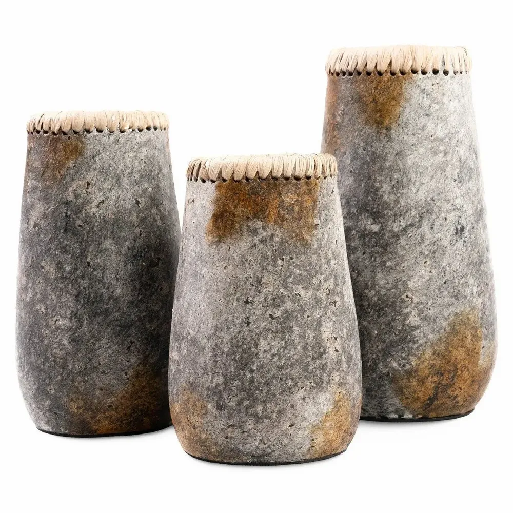 Vases - Le Vase Sneaky - Gris Antique - S - BAZAR BIZAR LIVING
