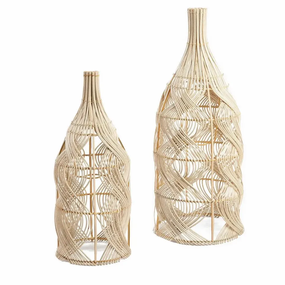 Floor lamps - The Garaffa Pendant - Natural - M - BAZAR BIZAR LIVING