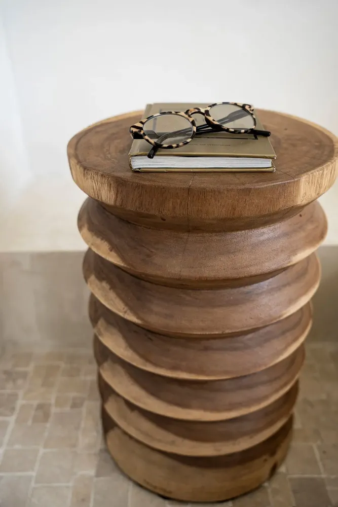 Stools - The Galapagos Stool - Natural - BAZAR BIZAR LIVING
